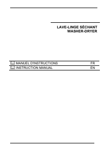Manual Smeg LBS147X Washer-Dryer