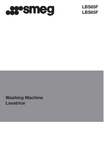 Handleiding Smeg LBS85F Wasmachine