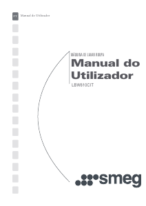 Manual Smeg LBW610CIT Máquina de lavar roupa