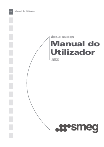 Manual Smeg LBW712ES Máquina de lavar roupa