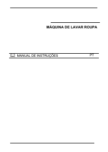 Manual Smeg SLB147-2 Máquina de lavar roupa