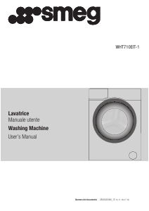 Manual Smeg WHT710EIT-1 Washing Machine