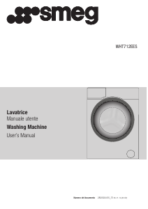 Manual Smeg WHT712EES Washing Machine