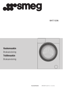Bruksanvisning Smeg WHT712EIN Tvättmaskin