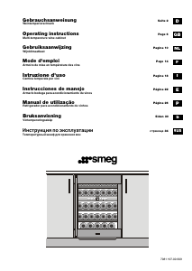 Manual Smeg CVI38X Wine Cabinet