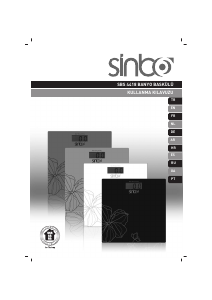 Handleiding Sinbo SBS 4418 Weegschaal