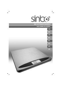 Handleiding Sinbo SBS 4419 Weegschaal