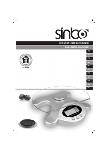 Manual Sinbo SKS 4507 Balança de cozinha