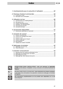 Mode d’emploi Smeg F67-7 Four