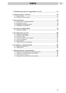 Manual de uso Smeg F67K Horno