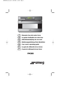 Bedienungsanleitung Smeg FM38X Backofen