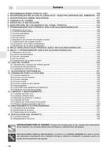 Manual de uso Smeg FP130X Horno