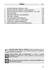 Manual de uso Smeg S890PMRO9 Horno