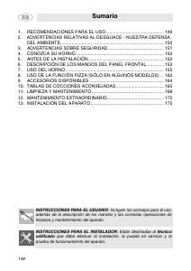 Manual de uso Smeg SC106SGT Horno