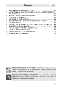 Manual de uso Smeg SC110NE Horno