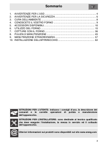 Manuale Smeg SC112N-8 Forno