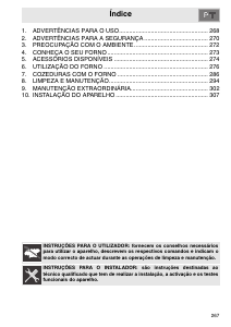 Manual Smeg SC578X-8 Forno
