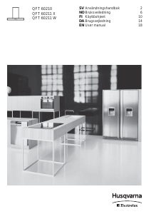 Brugsanvisning Husqvarna-Electrolux QFT60211W Emhætte