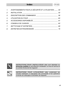 Mode d’emploi Smeg SCKD320B Four