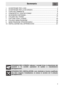 Manuale Smeg SCP108-8 Forno