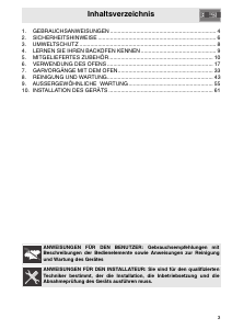 Bedienungsanleitung Smeg SCP108AL8 Backofen