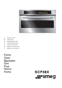 Manual Smeg SCP38X Forno