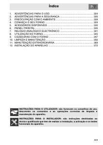Manual Smeg SCP399X-8 Forno