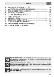 Manual de uso Smeg SCP490X-8 Horno