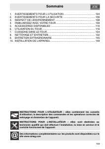 Mode d’emploi Smeg SCP805P-8 Four