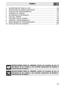 Manual de uso Smeg SCT109SG8 Horno