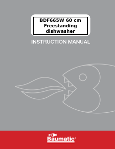 Handleiding Baumatic BDF665W Vaatwasser