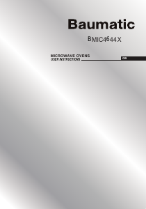 Handleiding Baumatic BMIC4644X Magnetron