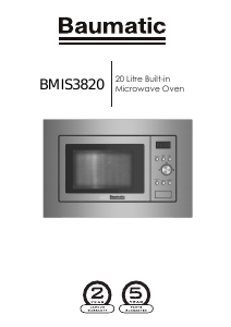 Manual Baumatic BMIS3820 Microwave