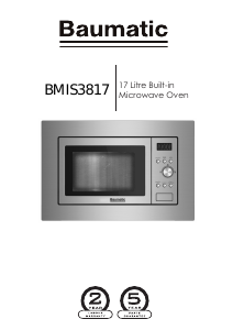 Manual Baumatic BMIS3817 Microwave