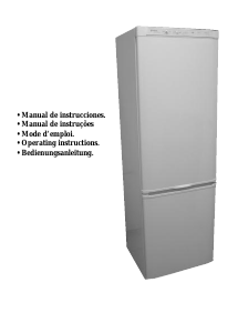 Bedienungsanleitung Edesa Deluxe 185 Kühl-gefrierkombination