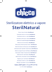 Bruksanvisning Chicco SterilNatural Sterilisator