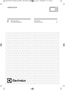 Handleiding Electrolux LMSD253TM Magnetron