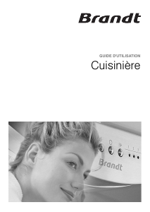 Mode d’emploi Brandt KME1002W Cuisinière