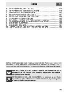 Manual de uso Smeg P755SG1 Placa
