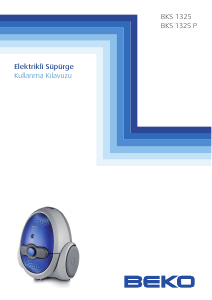 Kullanım kılavuzu BEKO BKS 1325 Elektrikli süpürge