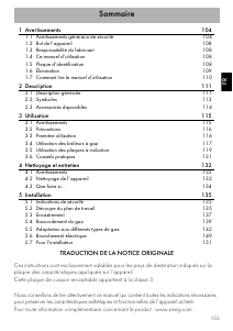 Mode d’emploi Smeg PM3912WLDDE Table de cuisson