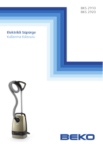 Kullanım kılavuzu BEKO BKS 2910 Elektrikli süpürge