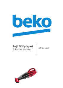 Kullanım kılavuzu BEKO BKK 1183 Şarjlı El Süpürgesi