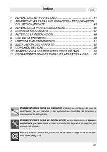 Manual de uso Smeg PS906-4 Placa