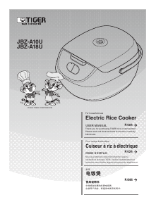 Manual Tiger JBZ-A18U Rice Cooker
