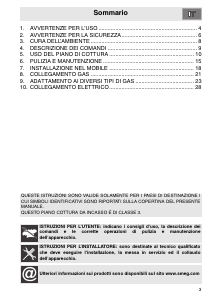 Manuale Smeg PV750S Piano cottura