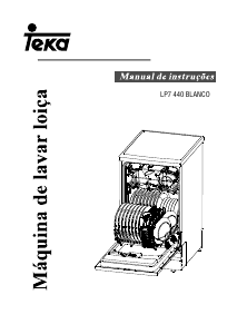 Manual Teka LP7 440 Máquina de lavar louça