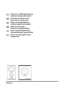 Käyttöohje Smeg SE2320ID Keittotaso