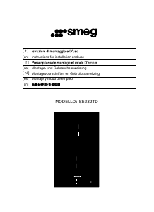 Mode d’emploi Smeg SE232TD Table de cuisson