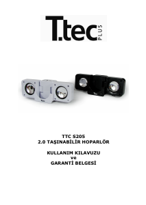 Kullanım kılavuzu T.tec TTC S205 Hoparlör